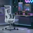 Laadukas ergonominen toimistotuoli jalkatuella - Image 5