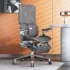 Laadukas ergonominen toimistotuoli jalkatuella - Image 2
